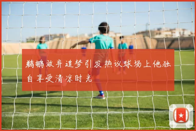 鹈鹕放弃追梦引发热议球场上他独自享受清凉时光